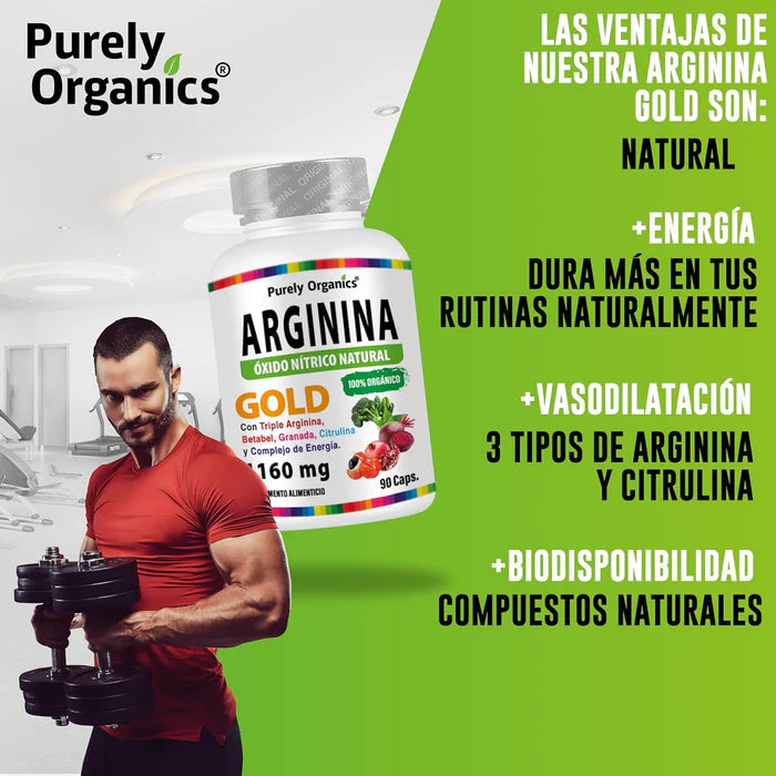 Transforma Tu Entrenamiento con Arginina Gold: Energía, Recuperación y Vitalidad al Máximo